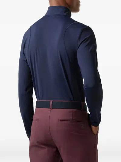 Bogner Harry Mock-neck Base Layers In Blue