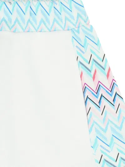 Missoni Zig-zag Patterned Shorts In Multi