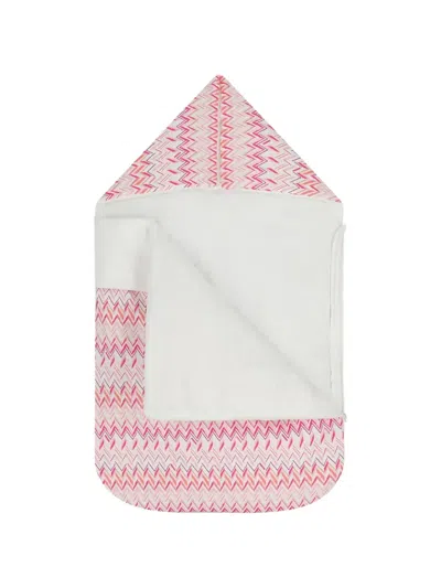 Missoni Zigzag-pattern Cotton Nest In Multi