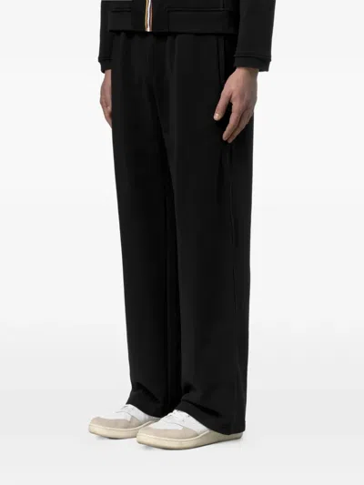 K-way Philbert Drawstring Track Pants In Black