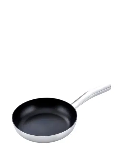 Alessi Round Saucepan In Silver