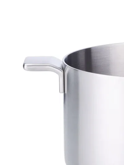 Alessi Two-handle Casserole In Silver