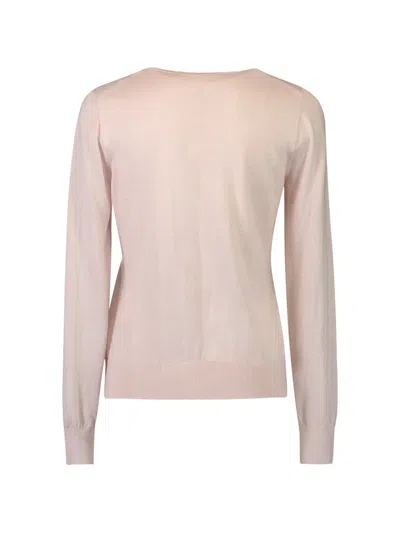 Adam Lippes Button Cardigan In Pink