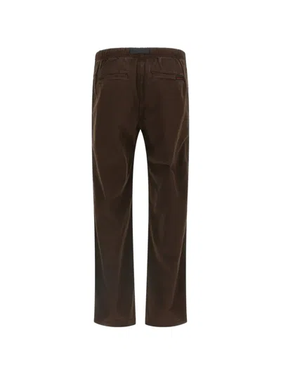 Gramicci Tailored Pants Featuring Belt Loops And Pockets In Brown