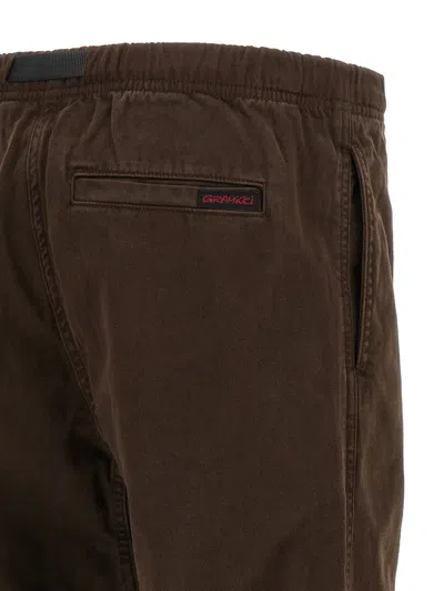 Gramicci Tailored Pants Featuring Belt Loops And Pockets In Brown