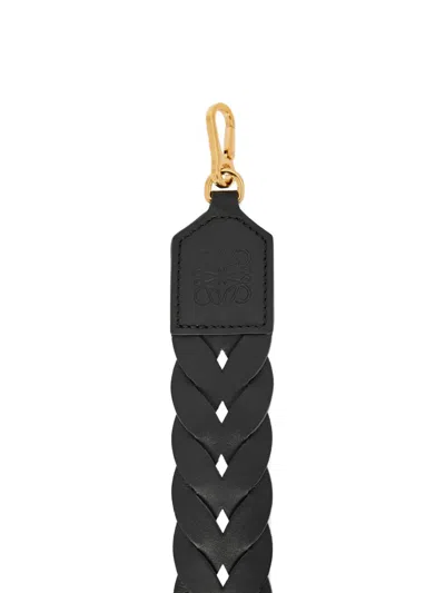 Loewe Braided Strap In Black