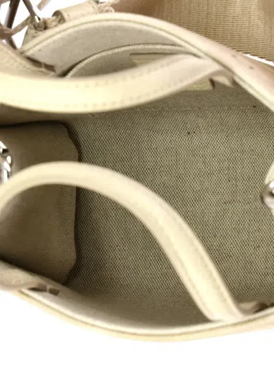 Pre-owned Givenchy G- Canvas Mini Tote Bag In Neutral