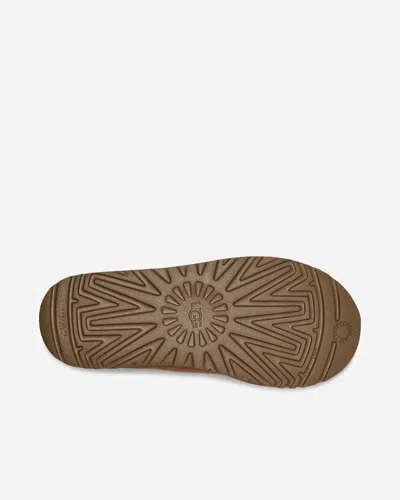 Ugg Tasman Ii 1174470-che Slipper Chestnut Suede Round Toe Rhs8037 In Brown