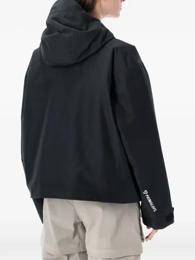 Nike Hooded Flap-pocket Jacket In Black