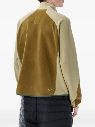 Nike Wolf Tree Zip Jacket In Green