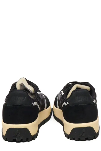 Autry Black Wildpace Low Sneakers In Black