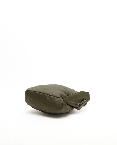 Prada Re-nylon Sling Backpack In Green