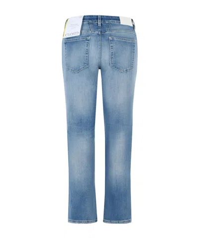Closed Belt Loop Jeans In Blue