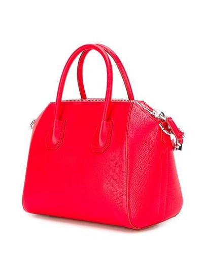 Shop Givenchy Small Antigona Tote - Red