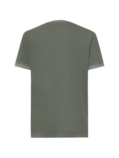 Fay Logo-embroidered T-shirt In Multi