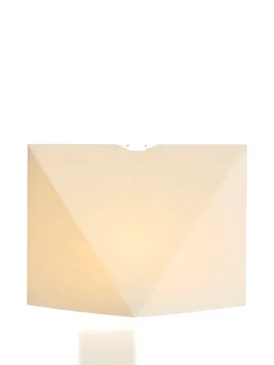 Hay Angular Square Table Lamp In White