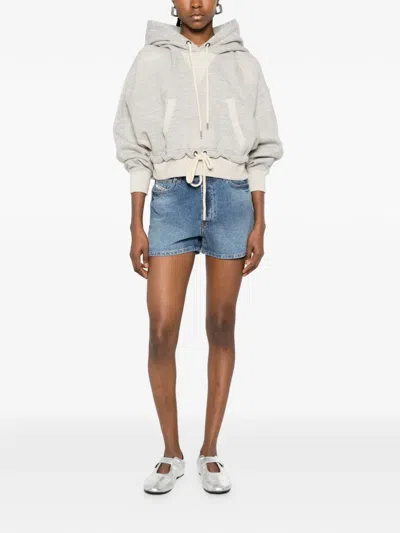 Diesel Five-pockets Short In Blue