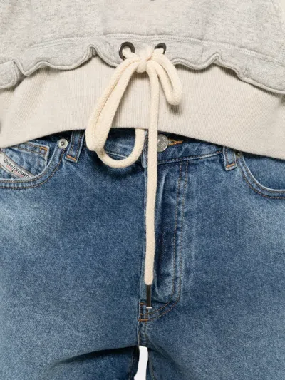 Diesel Five-pockets Short In Blue