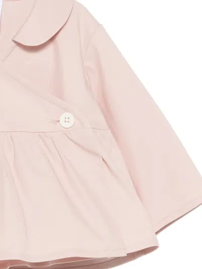 Douuod Collared Blouse In Pink