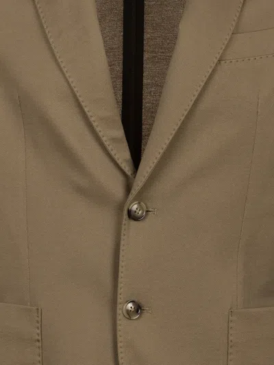 Circolo 1901 Button Single-breasted Blazer In Brown
