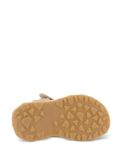 Moschino Teddy Strap Sandals In White