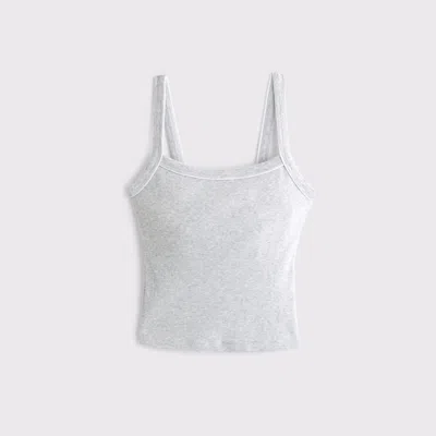 Abercrombie & Fitch Ypb On The Go Slim Rib Tank In Gray | ModeSens