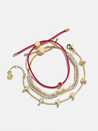 Baublebar Mlb Bracelet Set In White