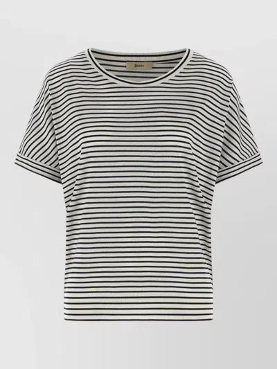 Herno Striped T-shirt In Multi