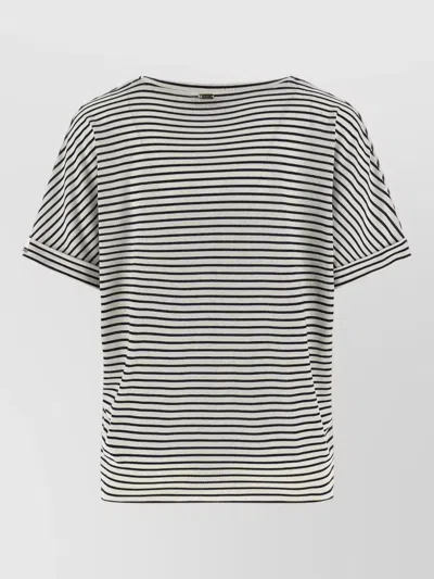 Herno Striped T-shirt In Multi