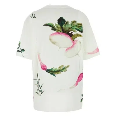 Loewe Radish Print Oversized Fit T-shirt In Multi