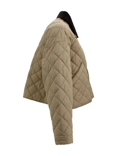 Weekend Max Mara Quilted Jacket In Neutral