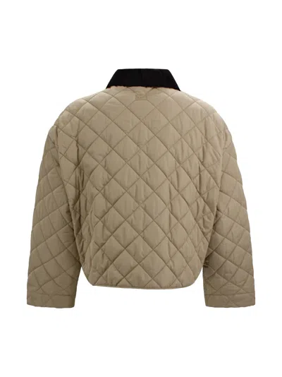 Weekend Max Mara Quilted Jacket In Neutral