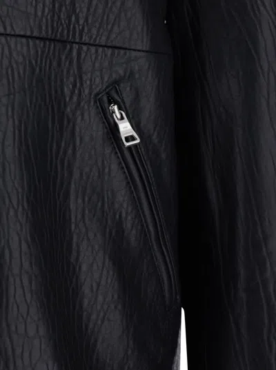 Won Hundred Dutton Leather Jacket In Black