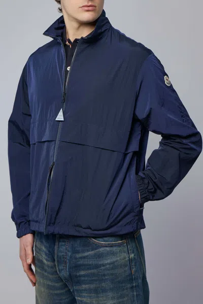 Moncler Rastaban Packable Jacket In Blue