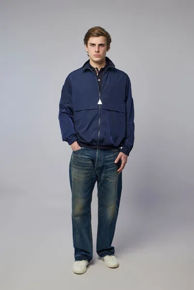 Moncler Rastaban Packable Jacket In Blue