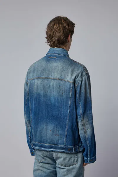 Acne Studios Robert Denim Jacket In Blue