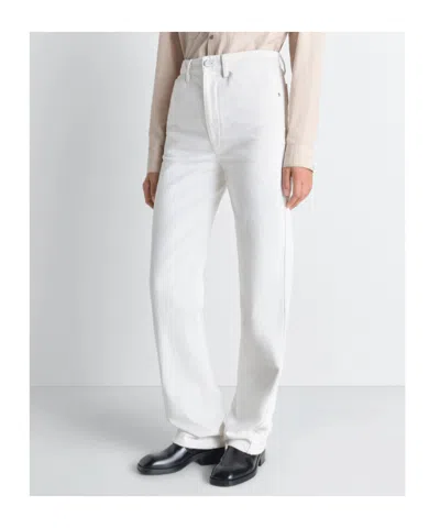 Lemaire Five Pockets Twisted Jeans In Multi