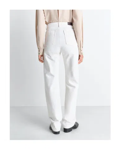 Lemaire Five Pockets Twisted Jeans In Multi