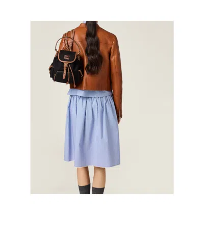 Miu Miu Flap Backpack