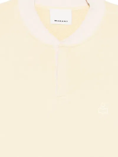 Isabel Marant Mathias Sweatshirt In Yellow
