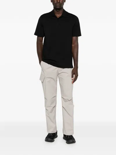Herno Elasticated-waist Cargo Pants In Gray