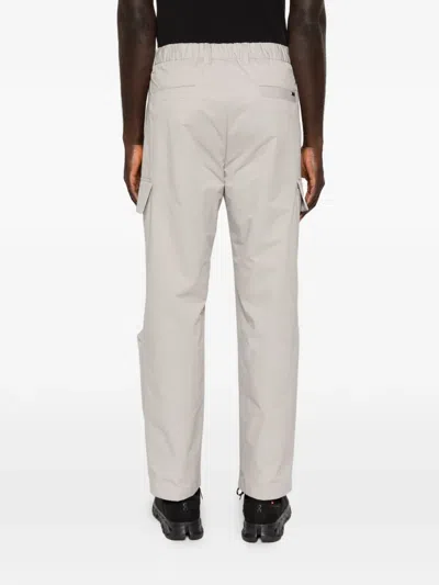 Herno Elasticated-waist Cargo Pants In Gray