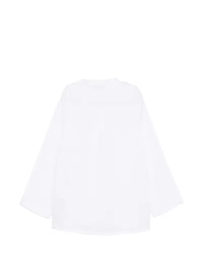 Siola Buttoned T-shirt In White