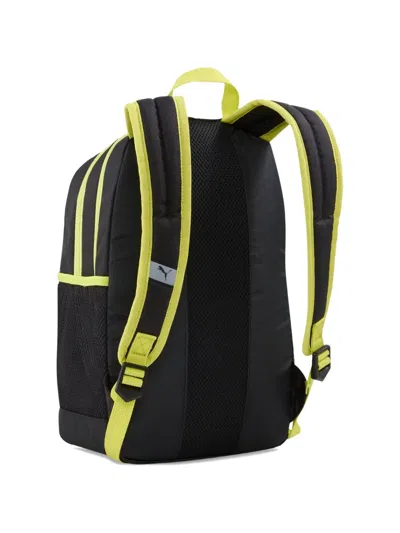 Puma Buzz Small 13l Embossed-logo Backpack In Black