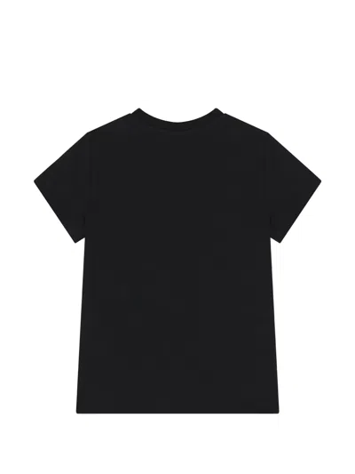 Balmain Logo-detail T-shirt In Black