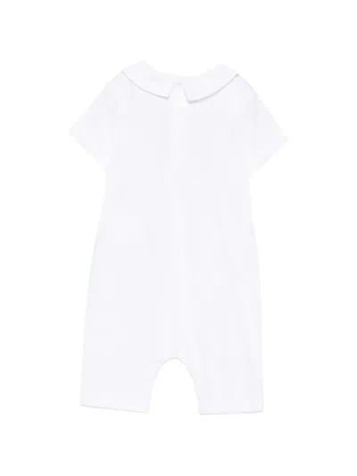 Moschino Printed Romper In White