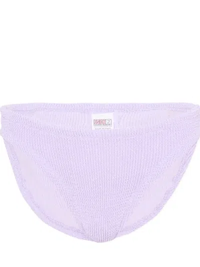 Mc2 Saint Barth Bow Bikini Bottoms In Blue