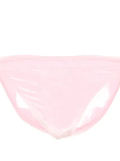 Mc2 Saint Barth Logo-patch Bikini In Pink