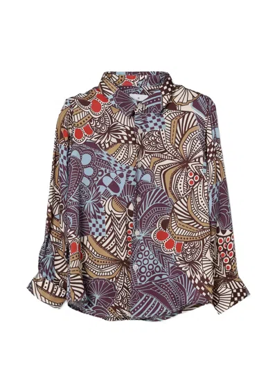 Manuel Ritz Printed Shirt In Multi