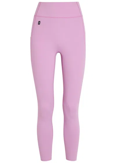 On Studio Legging 7/8 In Purple